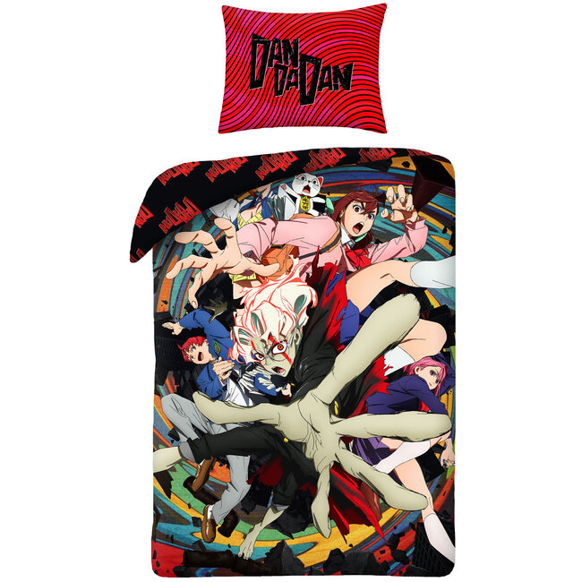 MerchandiseFever Dan Da Dan Dekbedovertrek Okarun - 140 x 200 cm - 70 x 90 cm - Polyester