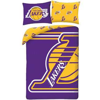 MerchandiseFever LA Lakers Dekbedovertrek Ball - Polyester - Topkwaliteit