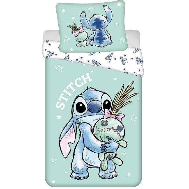 MerchandiseFever Disney Lilo & Stitch Dekbedovertrek Buddies - 140 x 200 cm + 70 x 90 cm - Katoen