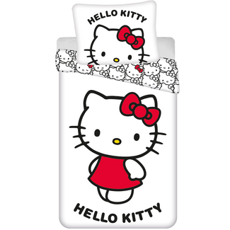 MerchandiseFever Hello Kitty Dekbedovertrek Classic - Katoen - Topkwaliteit