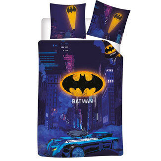 MerchandiseFever Batman Dekbedovertrek Batmobile - Polykatoen - Topkwaliteit