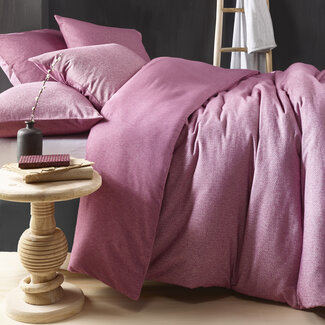 MerchandiseFever De Witte Lietaer Dekbedovertrek TARBOT 140x220+60x70 Lilac 100% katoen, flanel