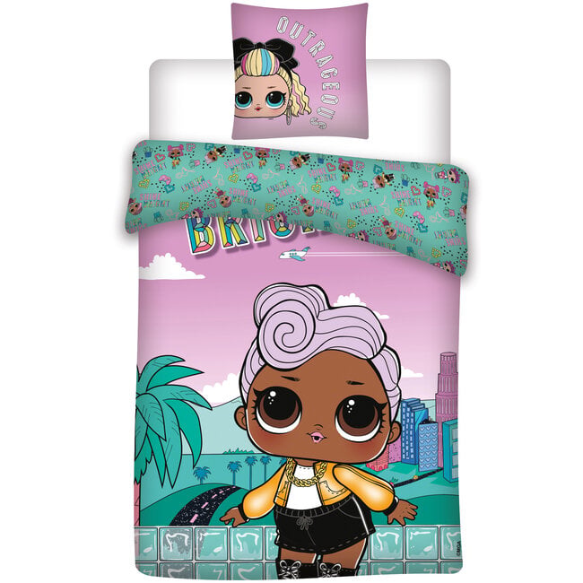MerchandiseFever L.O.L. Surprise! Dekbedovertrek - 140 x 200 + 65 x 65 - Katoen