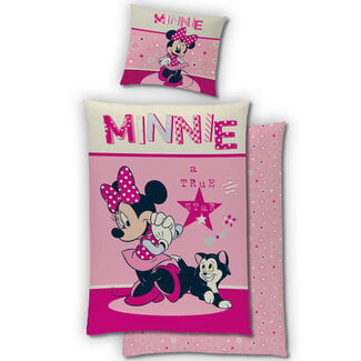 MerchandiseFever Disney Minnie Mouse Dekbedovertrek - Flanel - Topkwaliteit