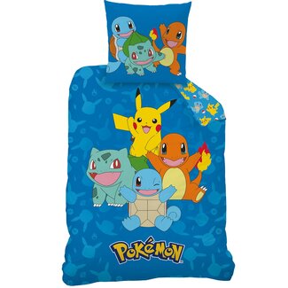 MerchandiseFever Pokemon Dekbedovertrek, Goodbye - Katoen - Topkwaliteit