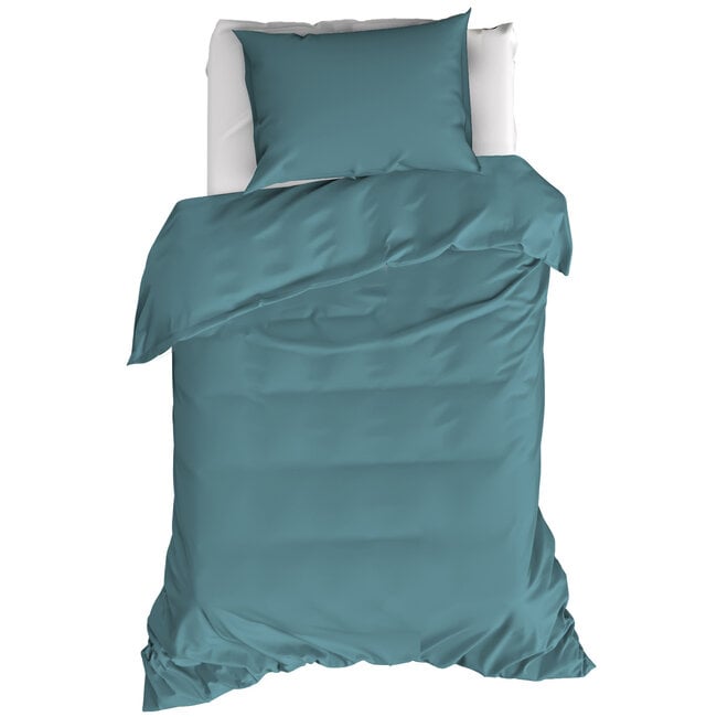 MerchandiseFever Moodit Dekbedovertrek, Basil Arctic 140 x 220 + 60 x 70 cm - Katoen