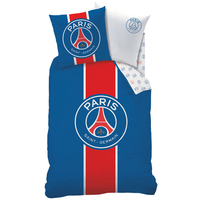 MerchandiseFever Paris Saint Germain Dekbedovertrek Classic - 140x200 + 63x63cm - Katoen