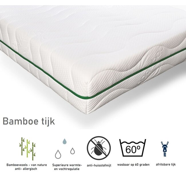 Lilli Furniture Kindermatras 140x190 Lilli Bamboe