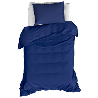 MerchandiseFever Moodit Dekbedovertrek Basil Navy Bleu - Katoen