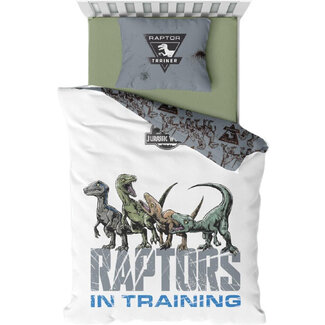 MerchandiseFever Jurassic World Dekbedovertrek Raptors in Training - Katoen