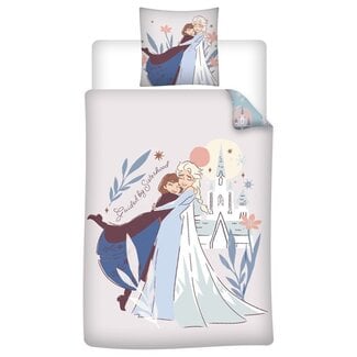 MerchandiseFever Disney Frozen Dekbedovertrek, Sisterhood - Katoen