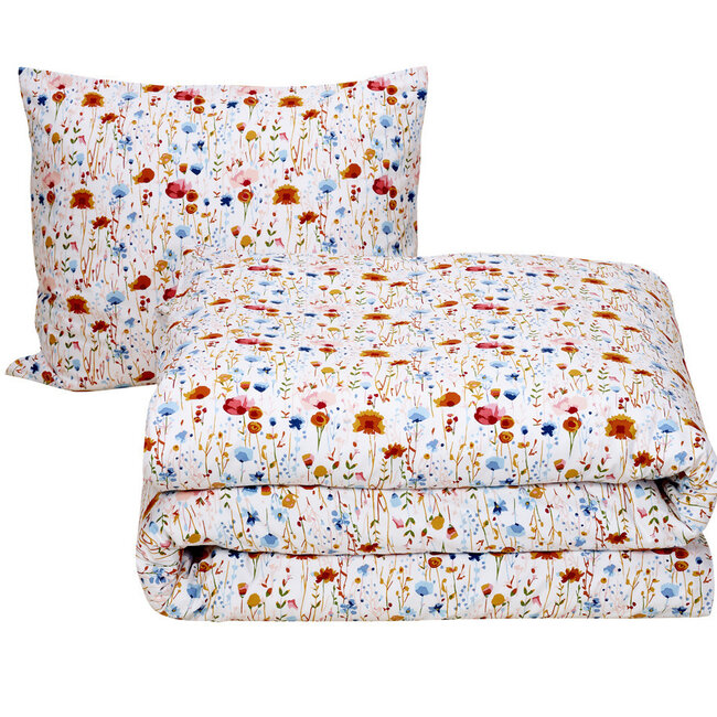 MerchandiseFever Moodit Dekbedovertrek Odil Anette Bloom Paradise - 140 x 200/220 + 60 x 70 cm - Multi - Katoen