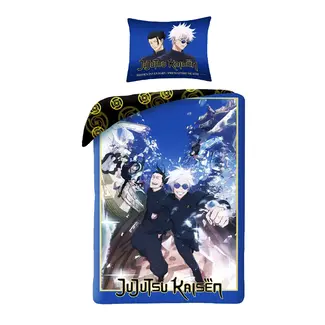 MerchandiseFever Jujutsu Kaisen Dekbedovertrek - Polyester - Topkwaliteit