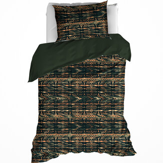 MerchandiseFever De Witte Lietaer Dekbedovertrek Rufus Khaki - Katoen Flanel