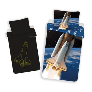 MerchandiseFever Space dekbedovertrek - Katoen - Topkwaliteit - Laagste prijs