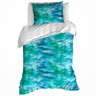 MerchandiseFever De Witte Lietaer DWL Dekbedovertrek  douglas algiers blue 140x200/220+60x70