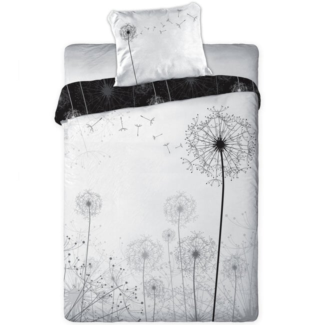 MerchandiseFever Faro Dekbedovertrek, Paardenbloem - 140 x 200 cm + 70 x 90 cm - Katoen
