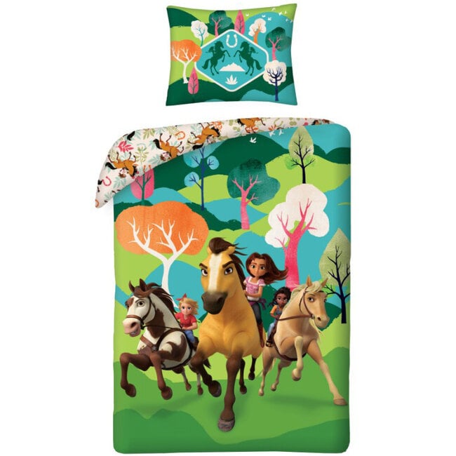 MerchandiseFever Spirit Dekbedovertrek, Fortuna - 140 x 200 cm + 70 x 90 cm - Katoen