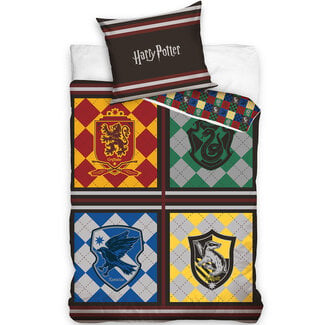 MerchandiseFever Harry Potter Dekbedovertrek School - Katoen - Topkwaliteit