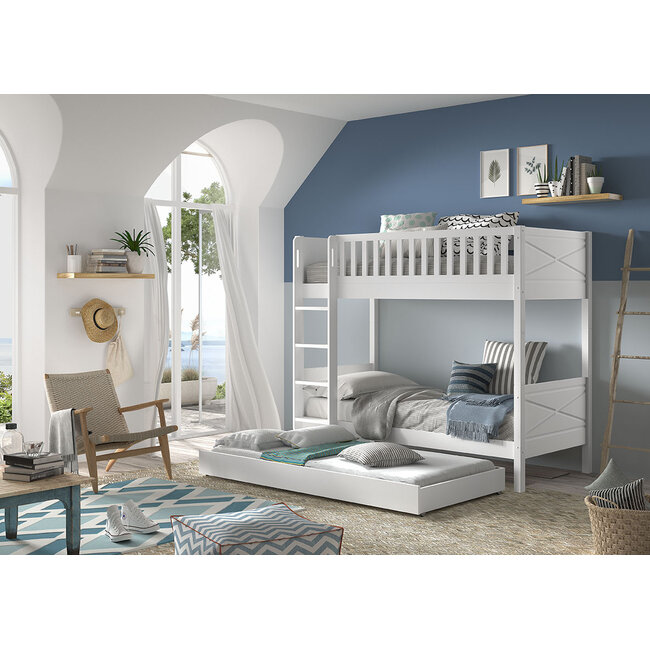 Vipack Stapelbed Ben 90 x200 cm- 175cm hoog