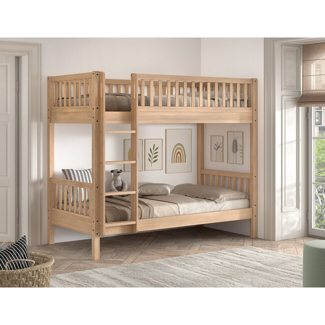 Vipack Houten stapelbed 90x200 cm van beukenhout – Vipack Seda