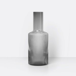 ferm LIVING ferm LIVING karaf Ripple grijs