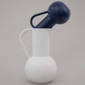 raawii Raawii Strøm jug small dark blue