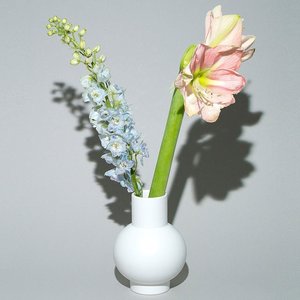 raawii Raawii vase Strøm small white