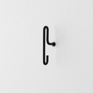 Moebe Moebe Wall Hook small black 2pcs