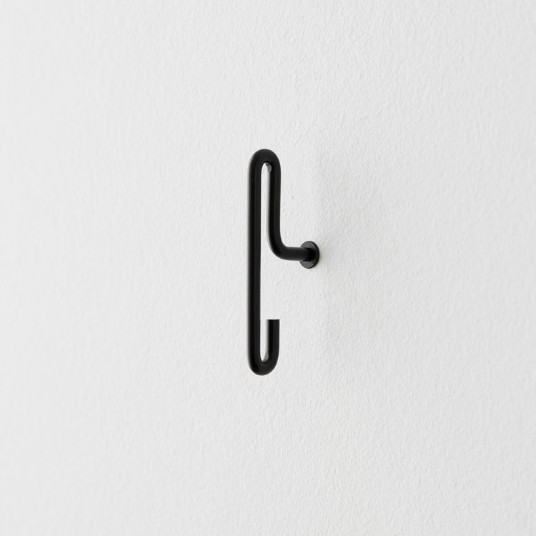 Moebe Moebe Wall Hook small black 2pcs