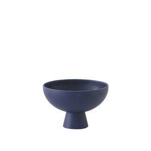 raawii Strøm bowl medium donkerblauw