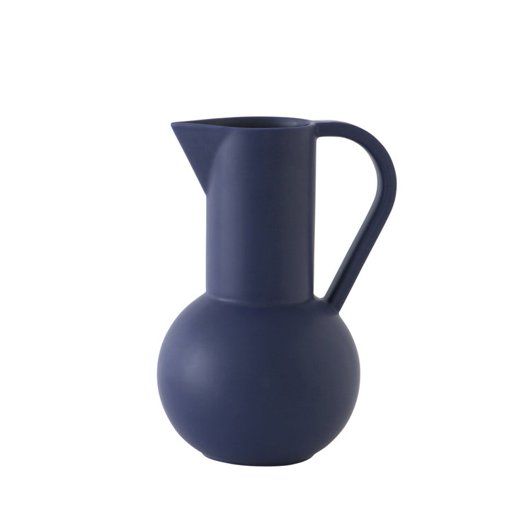 raawii Strøm jug large dark blue