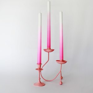 Mo Man Tai Mo Man Tai gradient candle pink