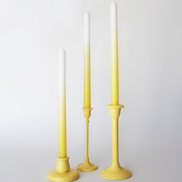 Mo Man Tai Mo Man Tai gradient candle yellow