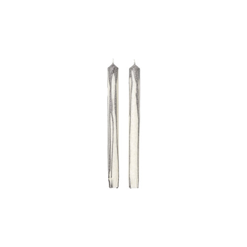 ferm LIVING Set 2 kaarsen Duo grijs ferm LIVING Set 2 kaarsen Duo grijs