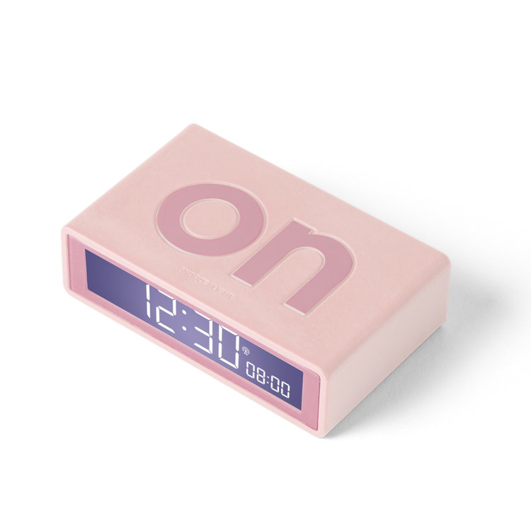 Lexon Lexon alarm clock Flip+ pink