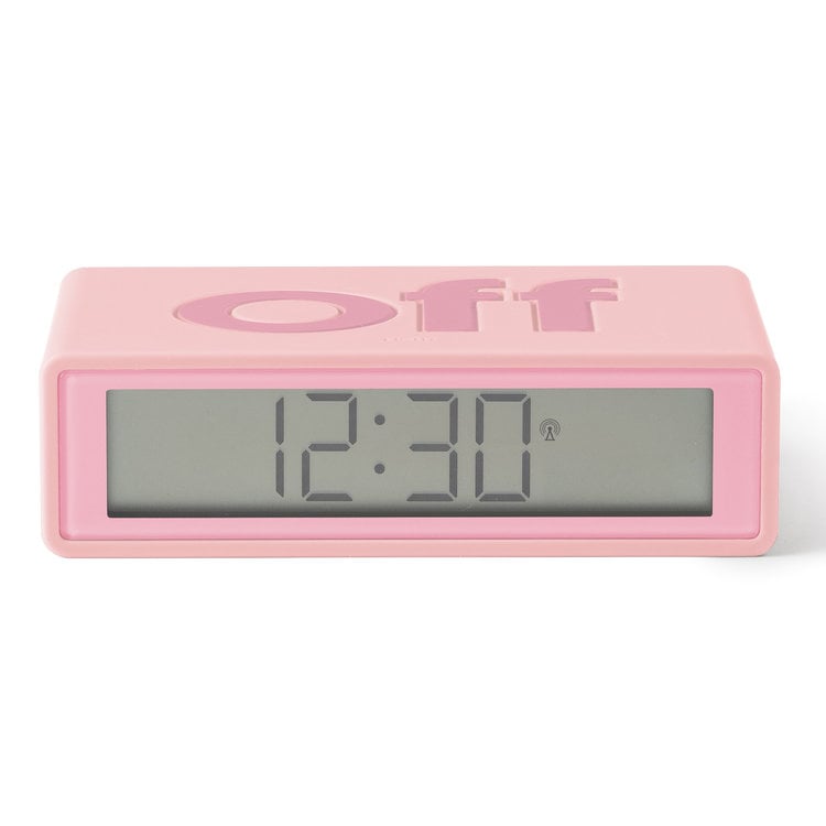 Lexon Lexon alarm clock Flip+ pink