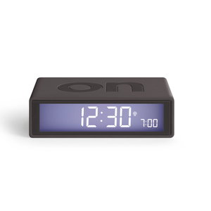 Lexon Lexon alarm clock Flip+ dark grey