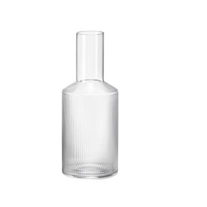 ferm LIVING Carafe Ripple clear