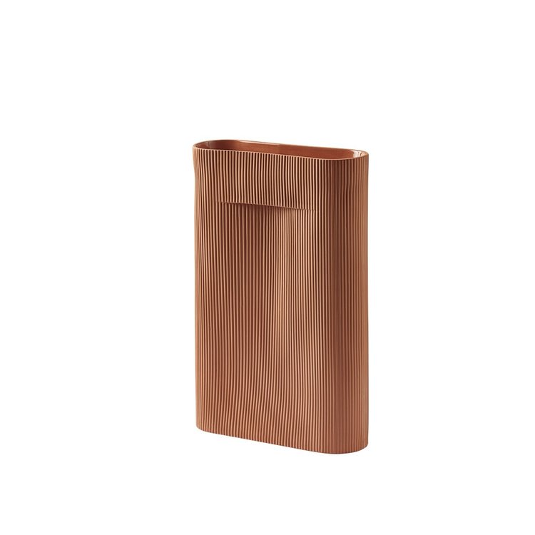 Muuto Muuto Ridge vase terracotta H48,5cm