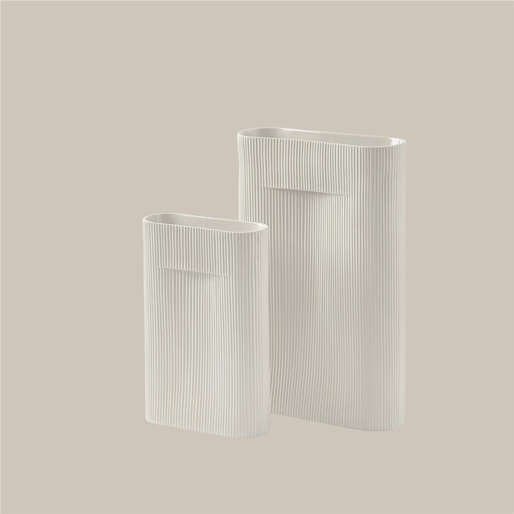 Muuto Muuto Ridge vase off white H48,5cm