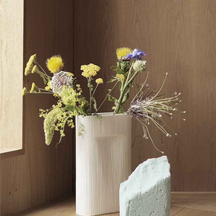 Muuto Muuto Ridge vase off white H48,5cm