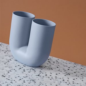 Muuto Muuto vaas Kink blauw