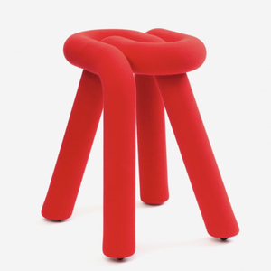 Moustache Bold Stool red