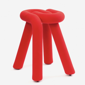 Moustache Kruk Bold Stool rood