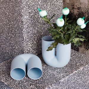 Muuto Muuto vaas Kink blauw