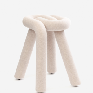 Moustache Kruk Bold Stool creme