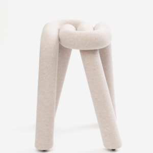 Moustache Kruk Bold Stool creme