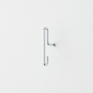 Moebe Moebe Wall Hook small chrome 2pcs