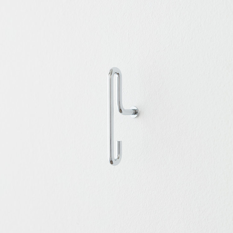 Moebe Moebe Wall Hook klein chroom 2pcs